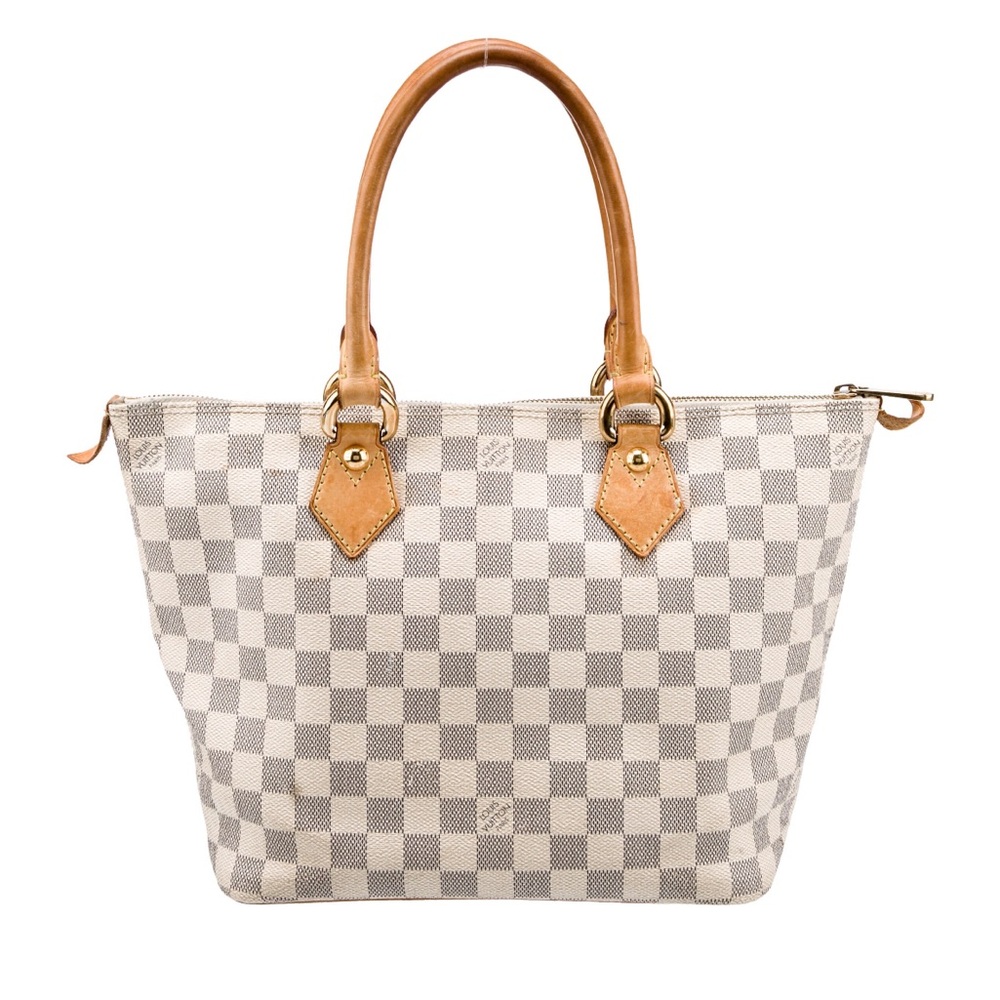 White Louis Vuitton Top Handle Bag